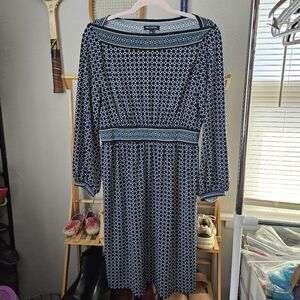 Max Edition Boatneck A-line Dress | Sz Large